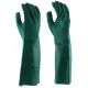 Green Double Dipped PVC Glove 45cm