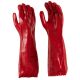 Red PVC Glove 45cm